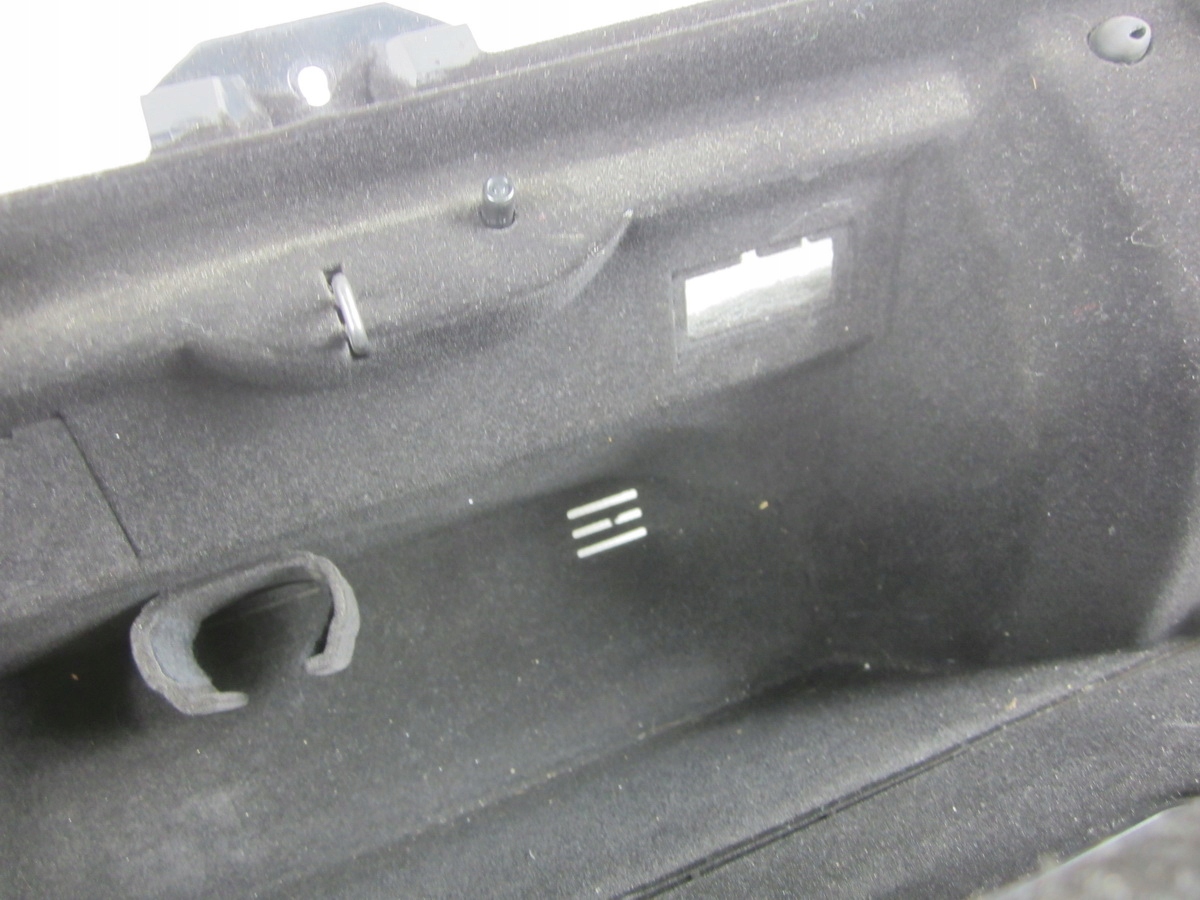 passenger compartment boczny leather black Mercedes W221 LIFT
