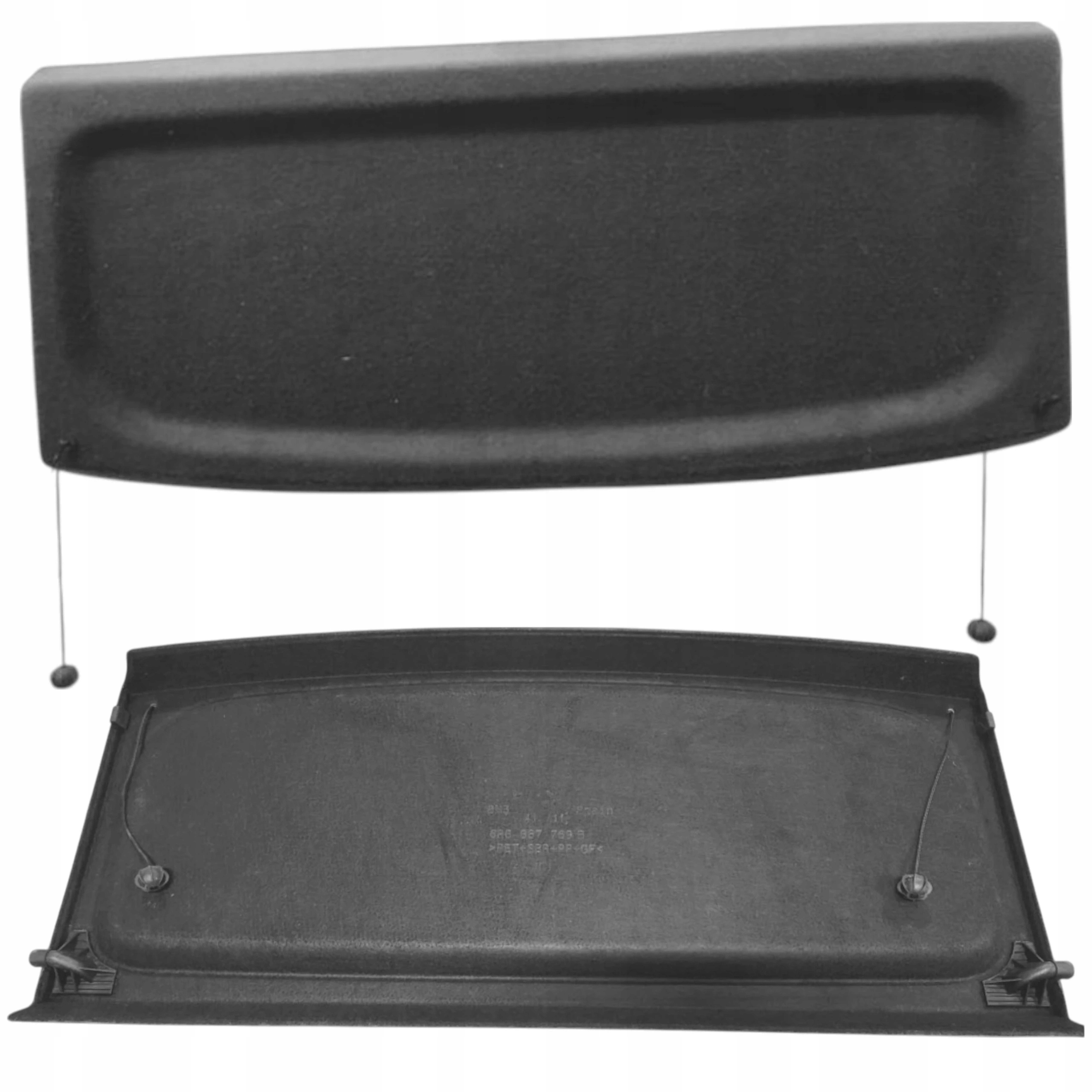 Černá Police Do Zavazadlového Prostoru Nová 6R6867769B Volskwagen Polo MK5 V 6R 2009-2017