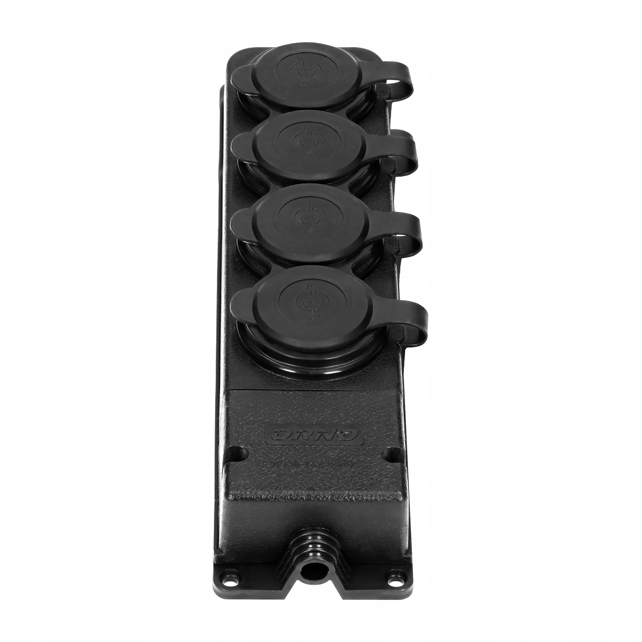 ORNO ROZDZIELACZ LISTWA GNIAZDO POCZWÓRNE GUMOWE Kod producenta OR-AE-13167