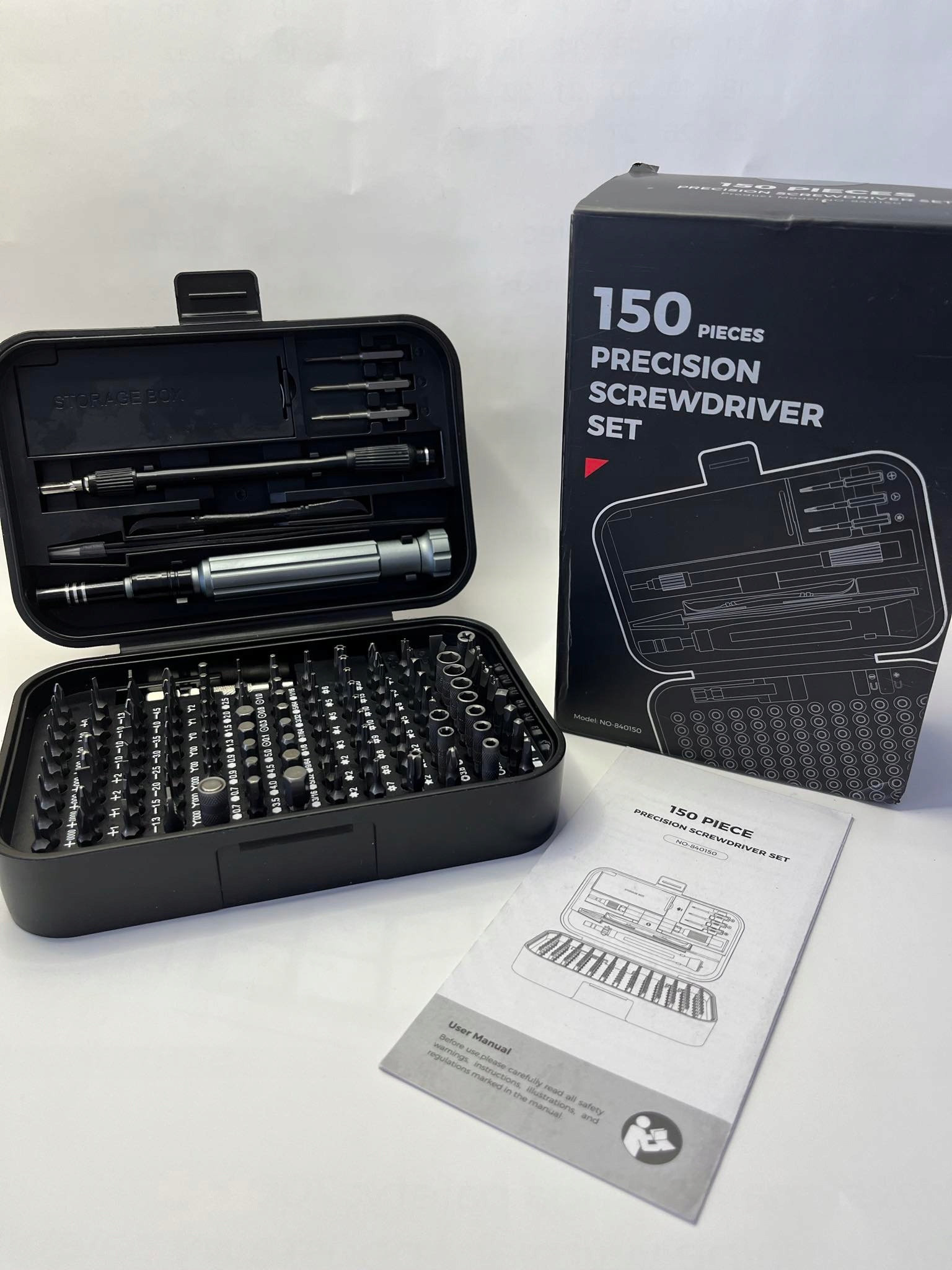 Zestaw narzędzi do mechaniki precyzyjnej SOONAN 150 ELEMENTÓW