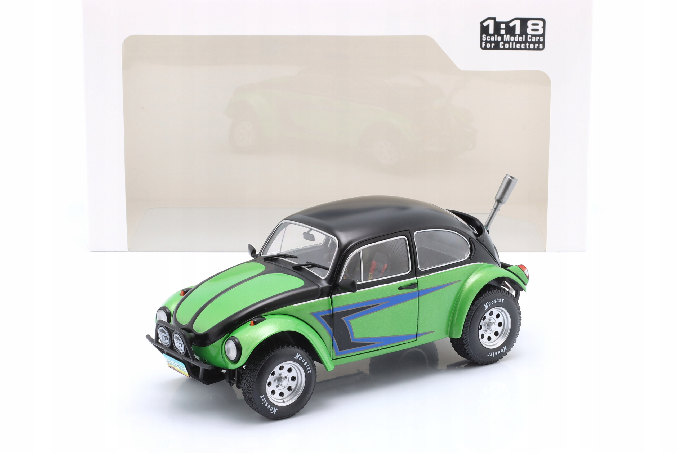 Solido Volkswagen Beetle Baja 1976 Green/Black 1:18