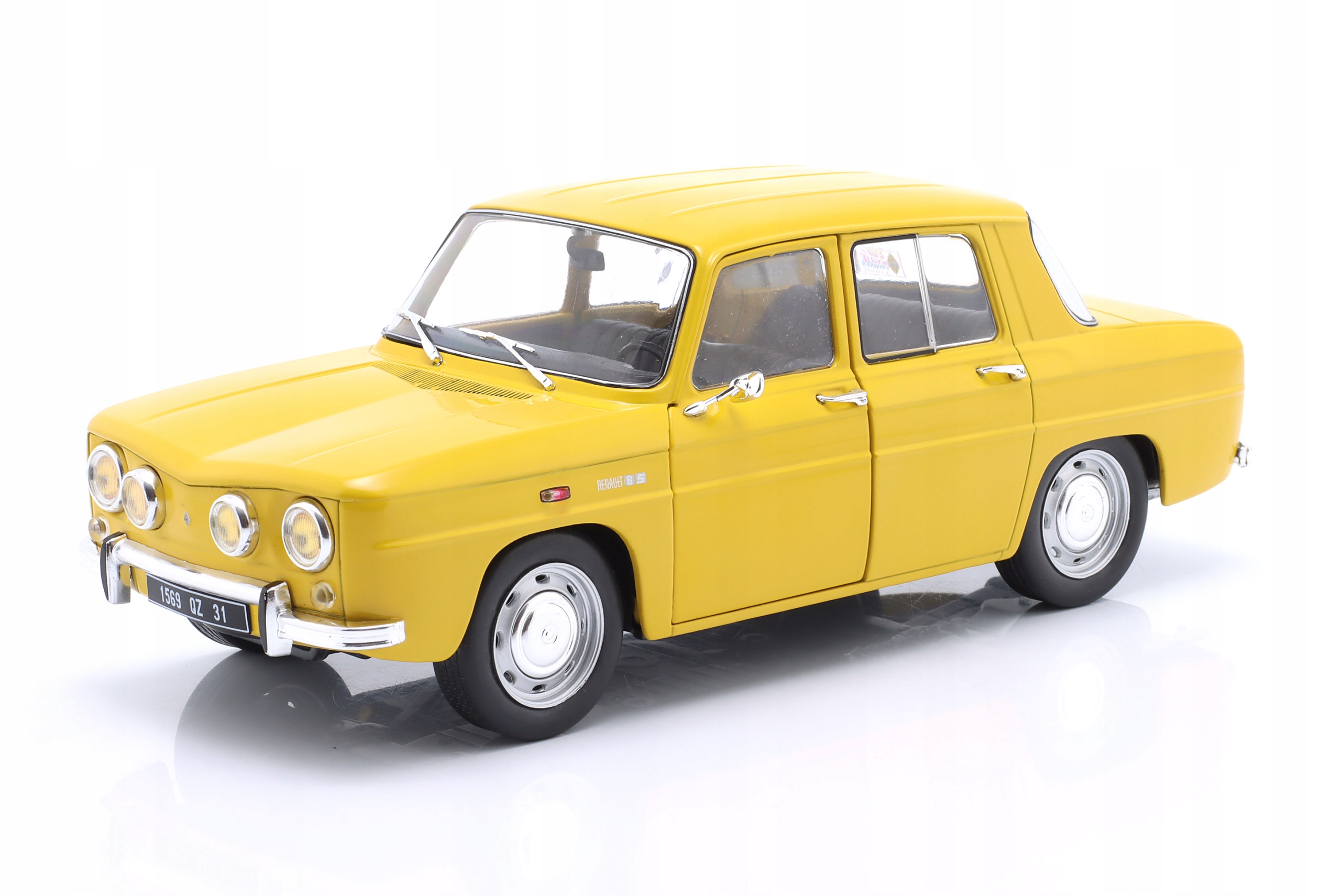 Renault 8S 8 S 1968 Yellow Solido 1:18 Kovový Model Auta S1803609