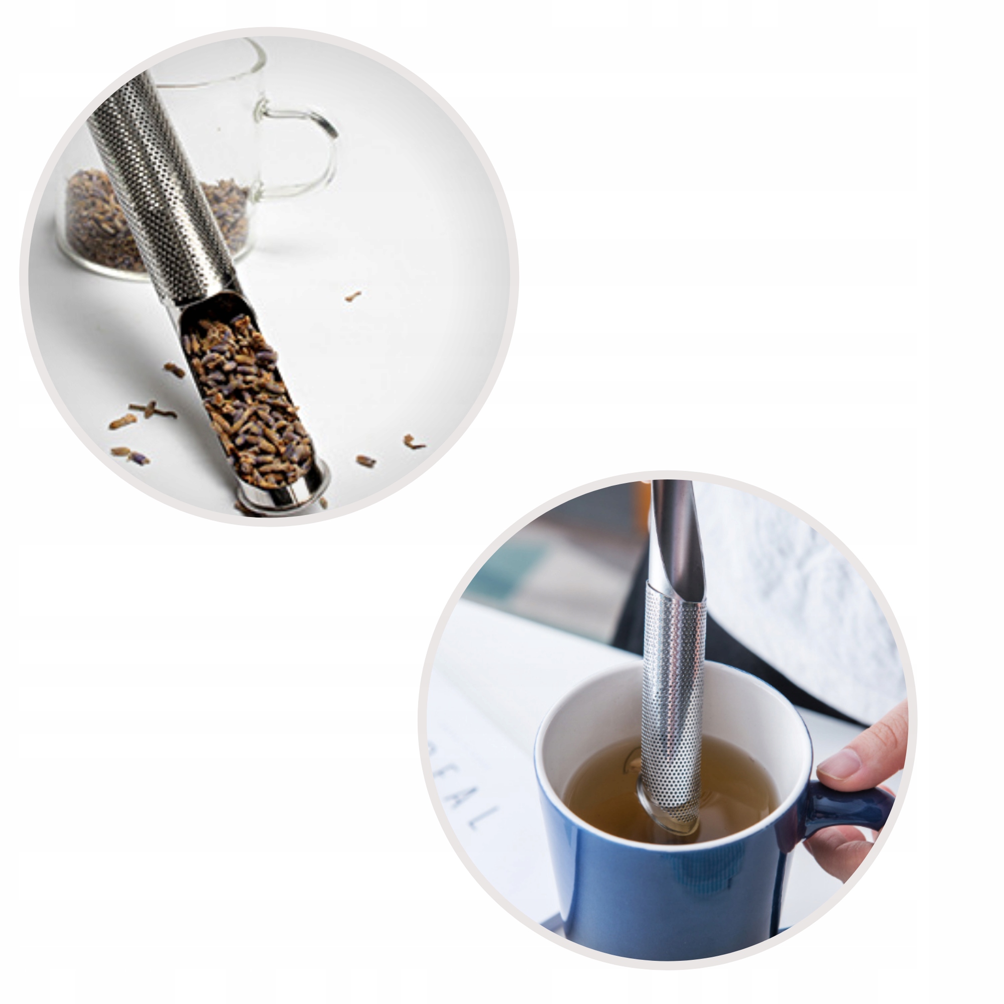 Zaparzacz Sitko Rurka do Ziół Herbaty Stal Marka Cook Concept