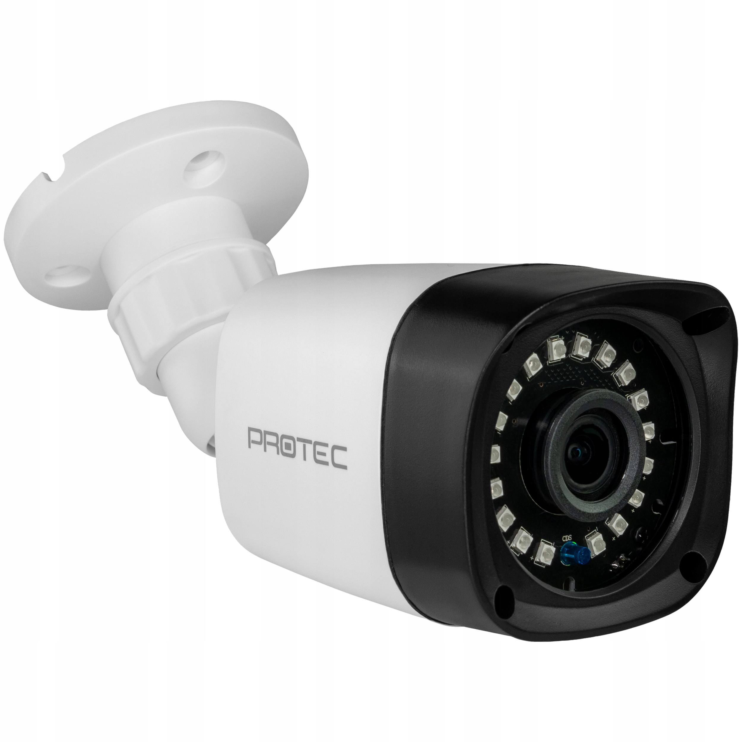 Kamera do monitoringu Protec 8 Mpx tubowa IP66 IR 20 m AHD