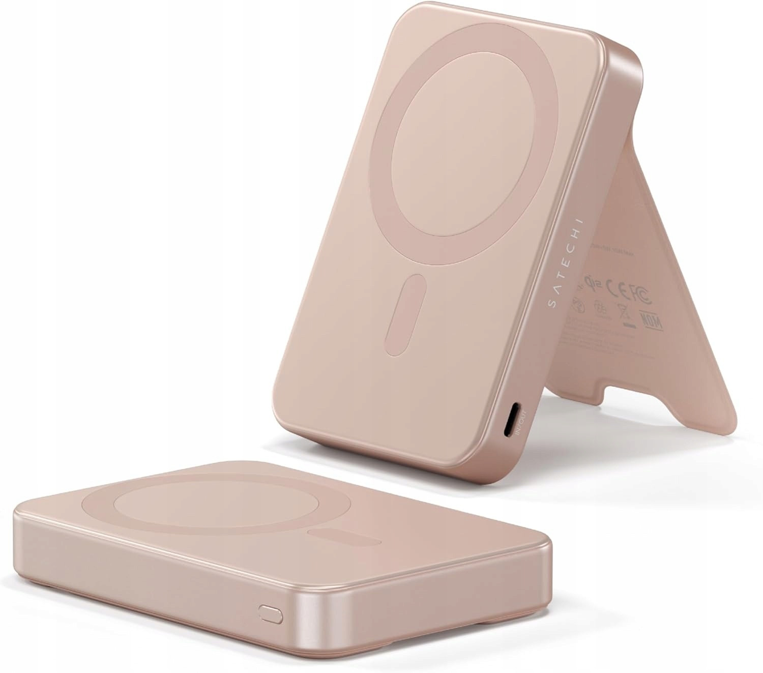 Satechi Power Bank s podstavcom – magnetické nabíjanie 15W Qi2 10 000 mAh