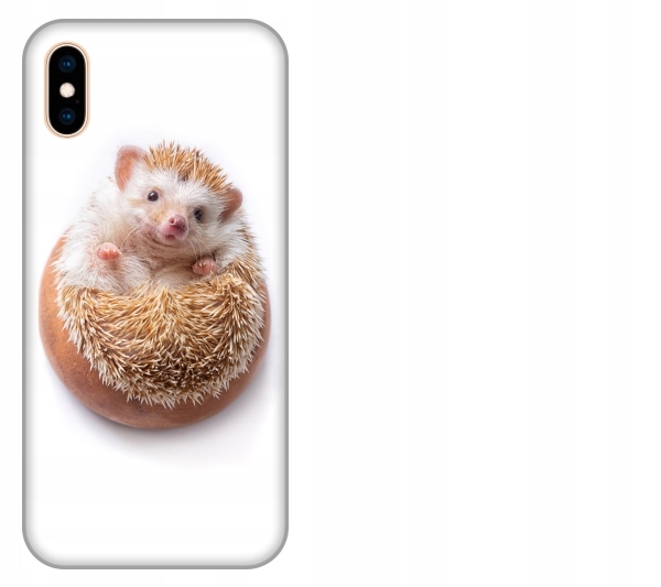 

Etui pokrowiec iPhone Xs Max Jez smieszne zwierzet