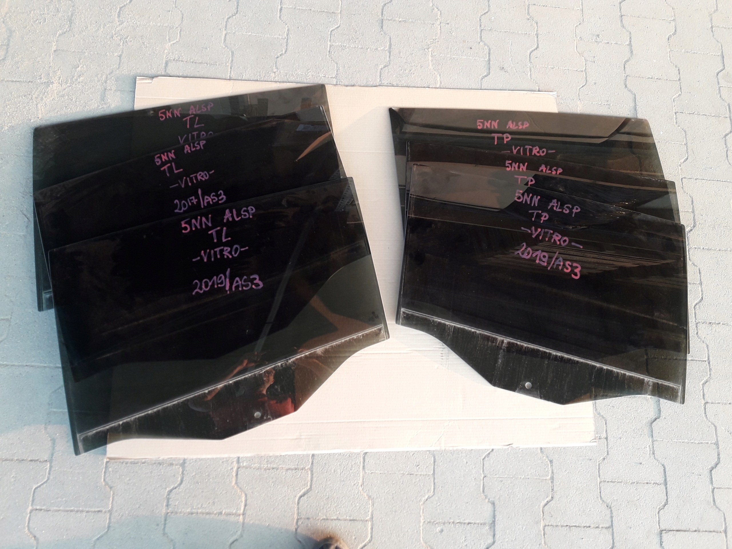 2018 2021 - VW TIGUAN II ALLSPACE СТЕКЛО ДВЕРИ ЗАДНЕЕ 17 18 19 21