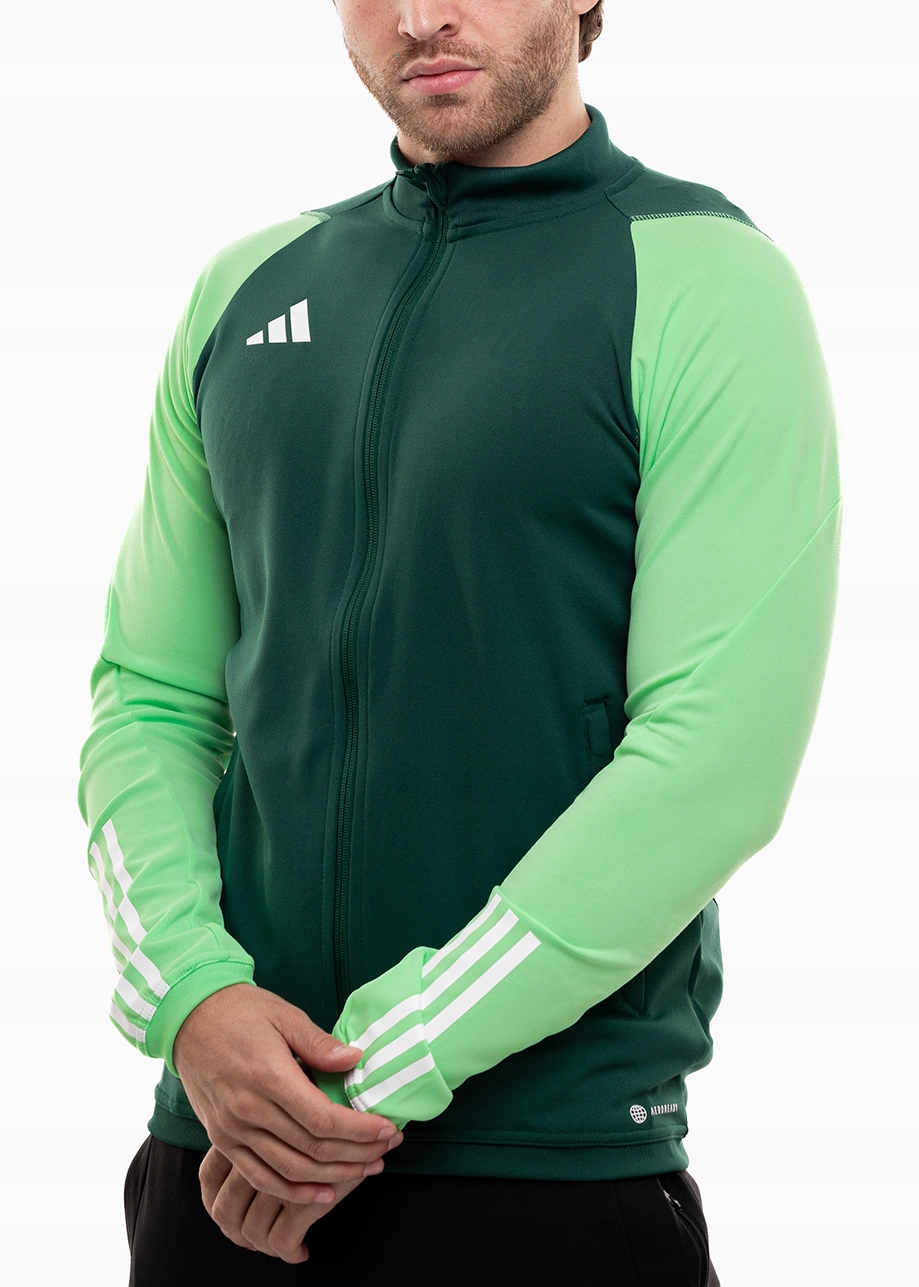 Pánská Mikina adidas Tiro 23 rozepínací, sportovní, tréninková, Bez Kapuce vel. S