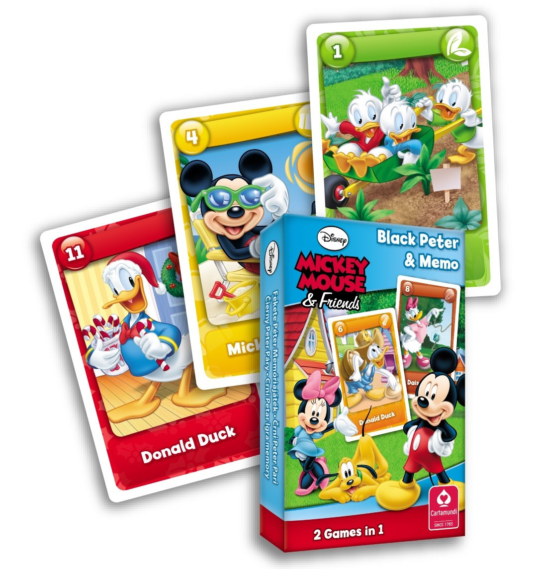 

Gra Karty Do Gry Piotruś Memos Myszka Mickey Miki