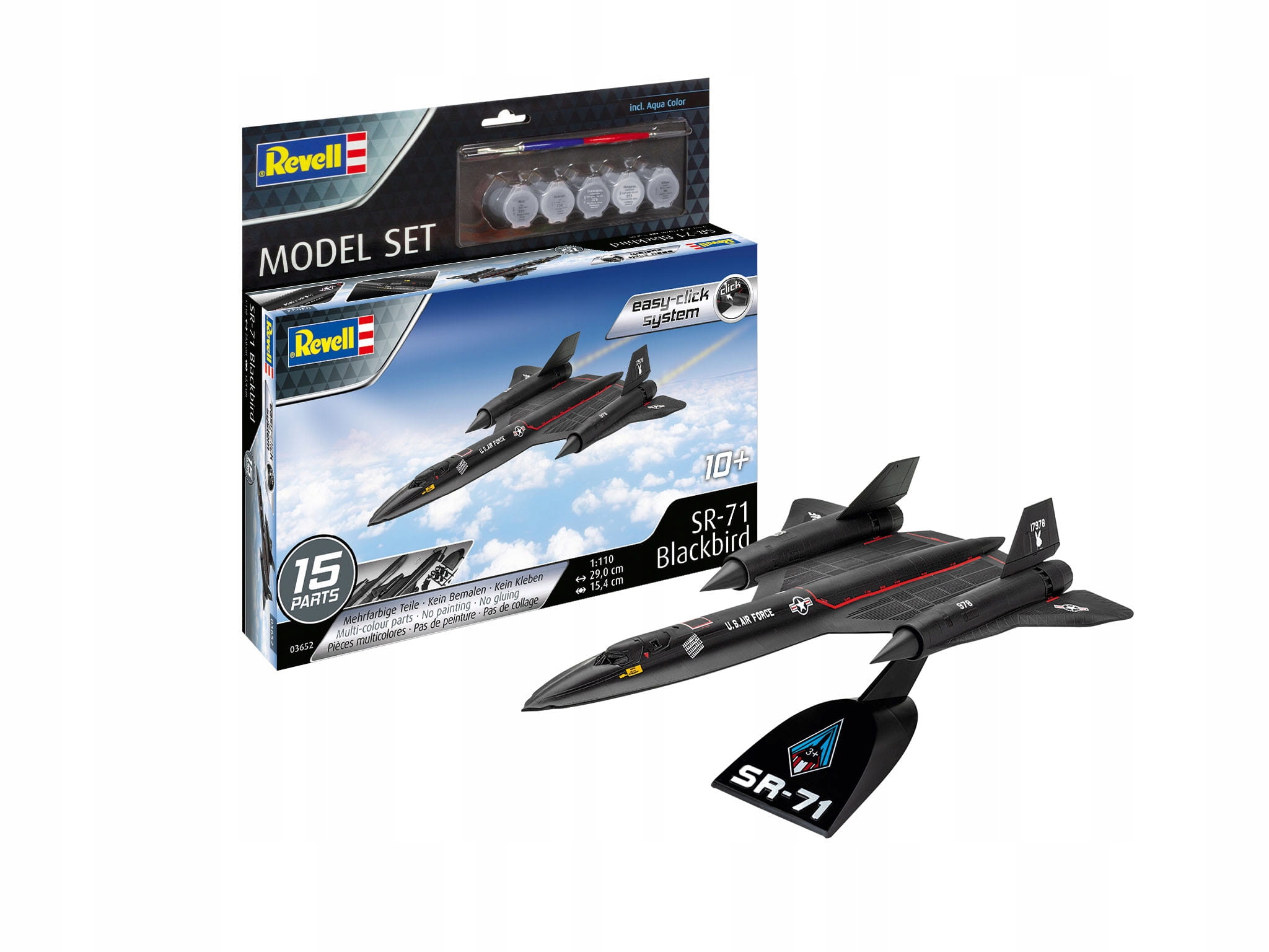 Sada Model Lockheed SR71 Blackbird
