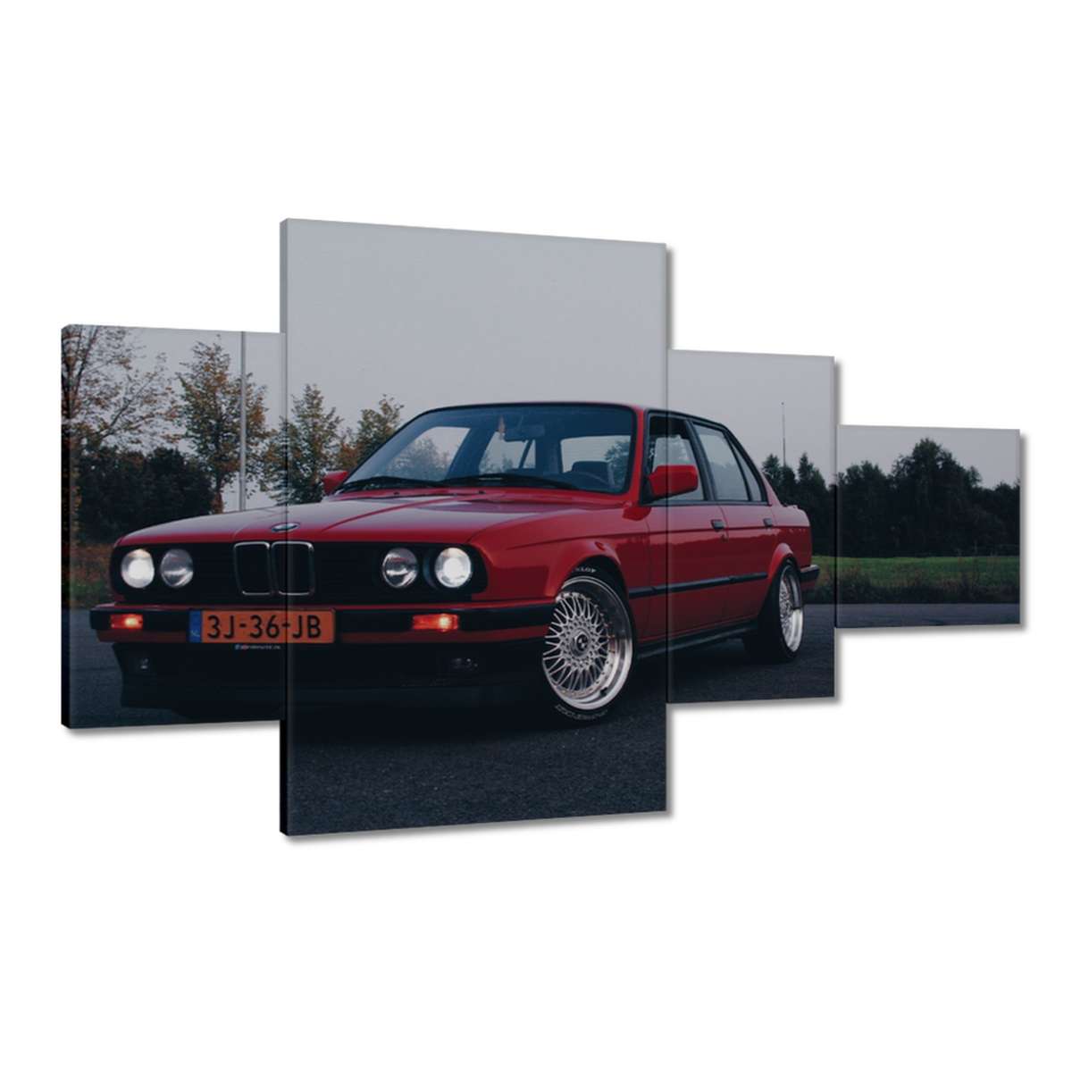 Obrazy 130x80 Bmw 3er Trojka