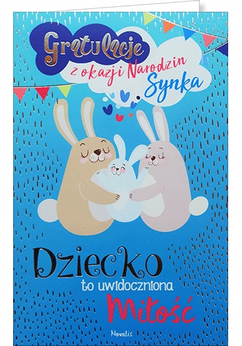 

Kartka z okazji narodzin syna gratulacje syn NAB1