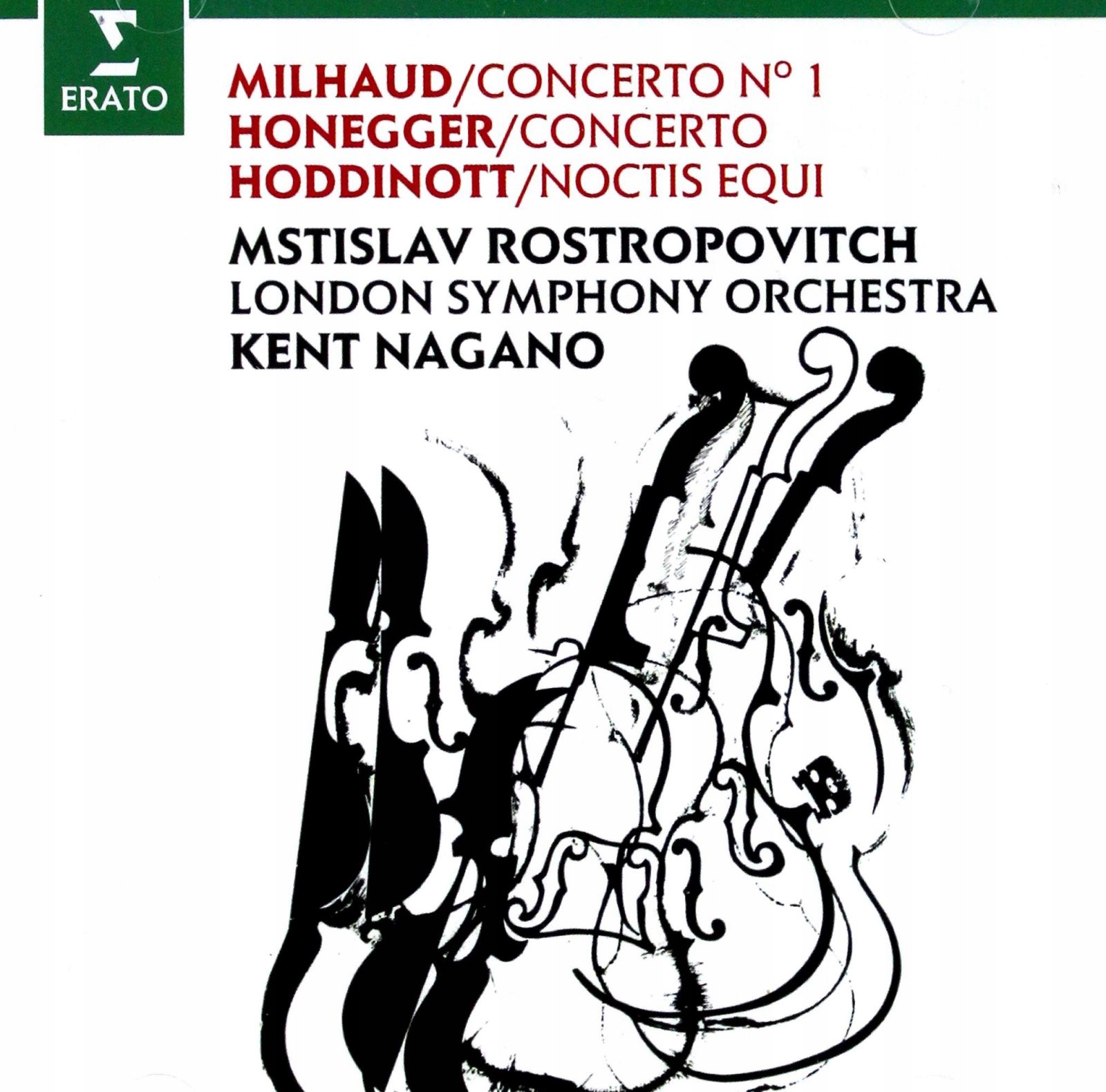 Milhaud and Honneger Cello Concertos CD