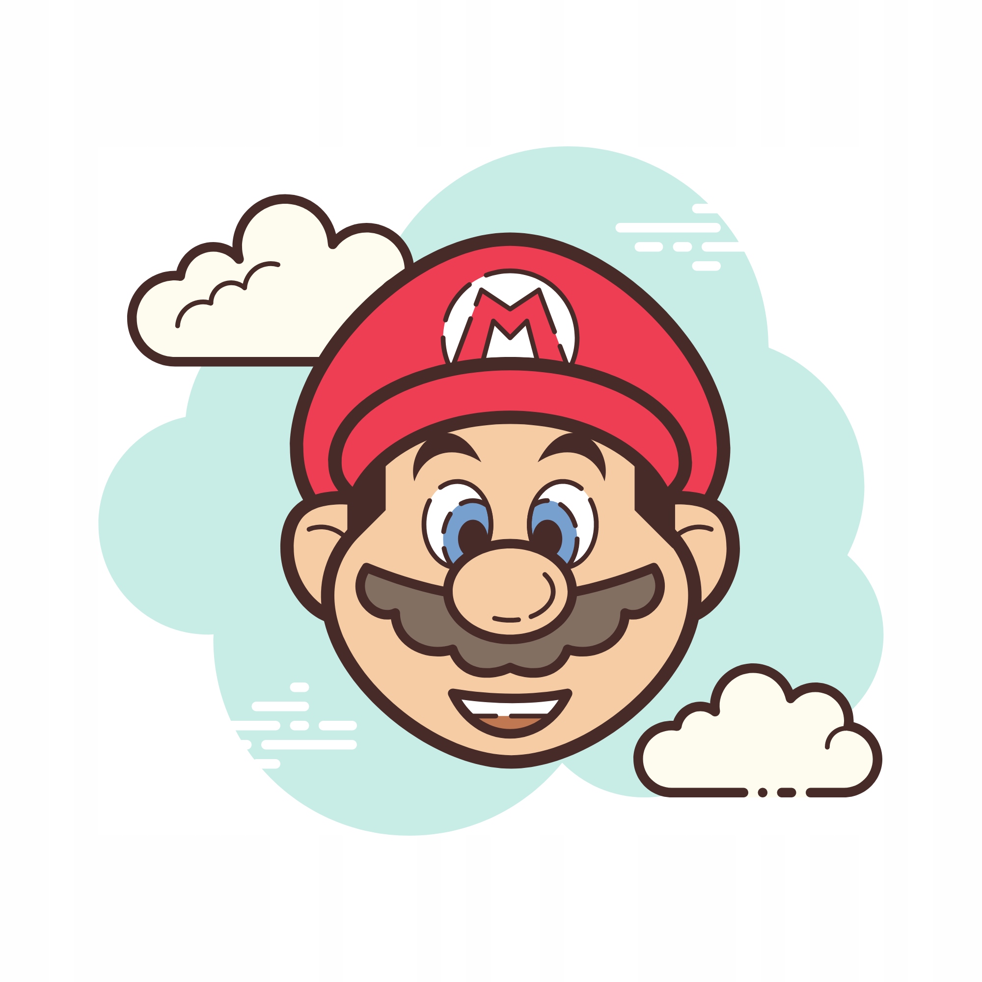 

Naprasowanka Mario Naklejka Na Odzież 3