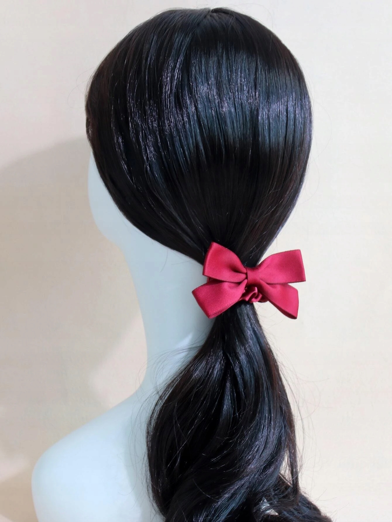 Gumka do włosów Kokarda Scrunchie Frotka Satyna EAN (GTIN) 8596475108843