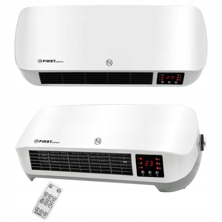 Vzduchová clona 2000 W First Austria s diaľkovým ovládaním, termostatom a Window Stop