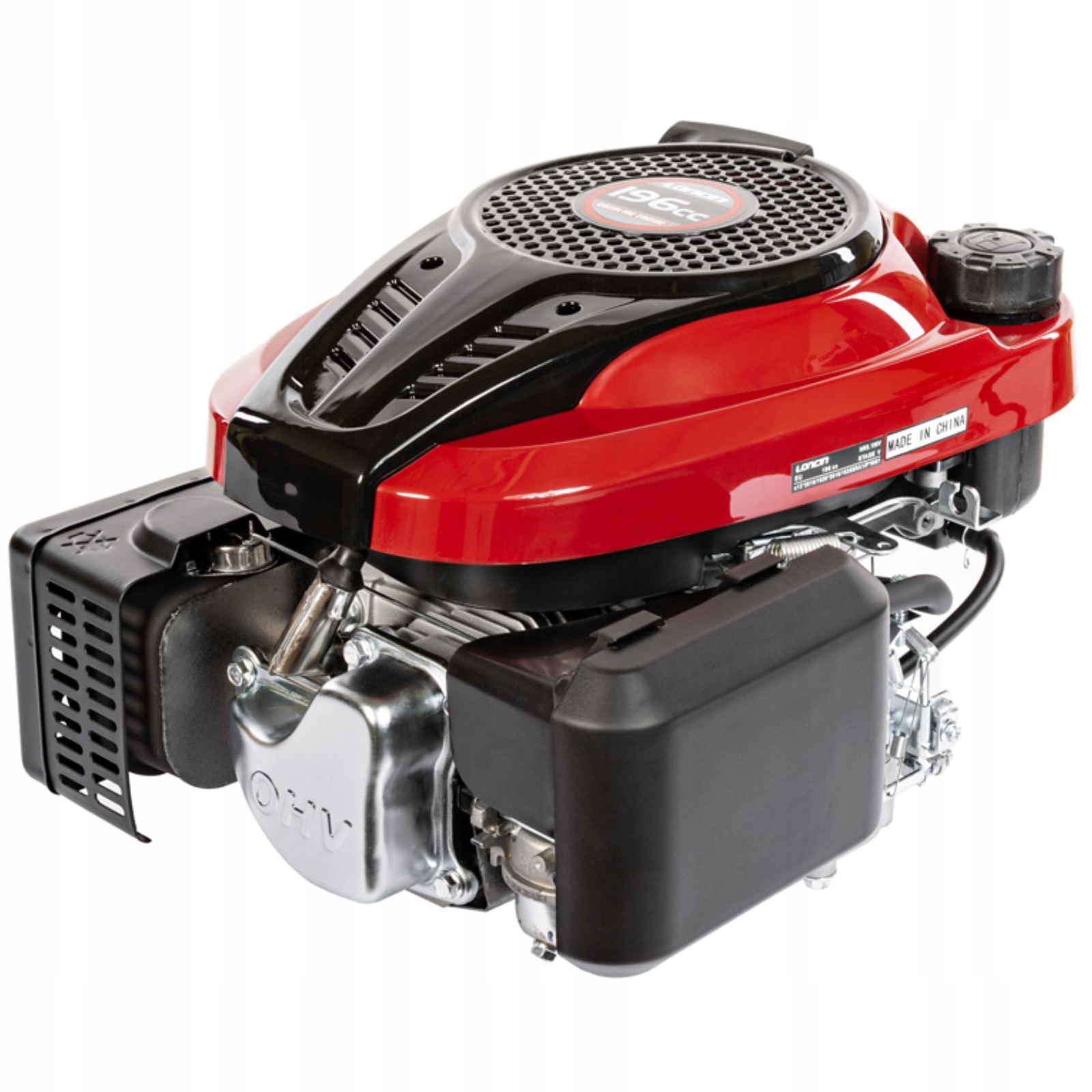 Motor Loncin LC1P70FC-F, vertikálny hriadeľ 22,2 mm 80 mm, 5,44 Hp, 196 cm3, Ohv