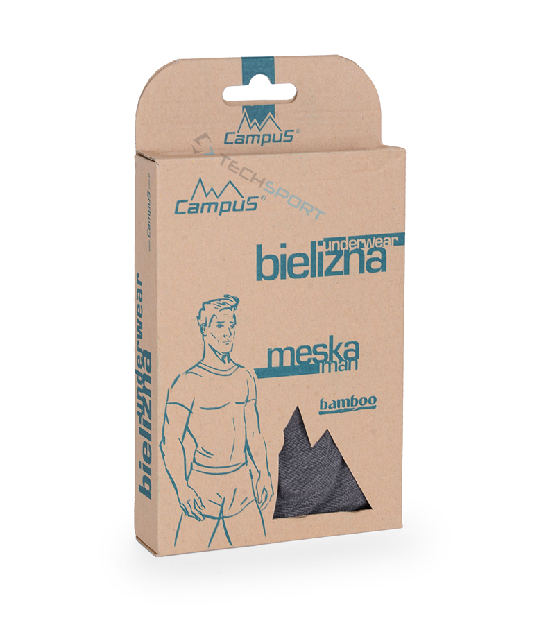 CAMPUS FELIPE MĘSKIE BOKSERKI SZORTY MAJTKI BAMBUSOWE SPORTOWE L Rozmiar L