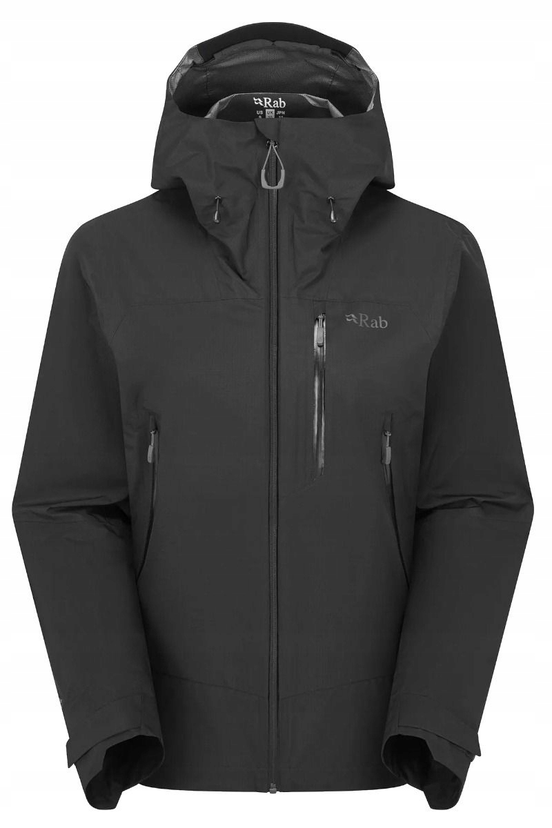 Rab Dámská nepromokavá bunda Downpour Mountain Women černá 14_L
