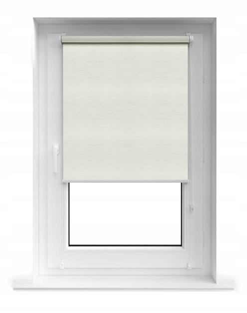 Přírodní ozdobná zatemňovací roleta do ložnice 86 x 150 cm