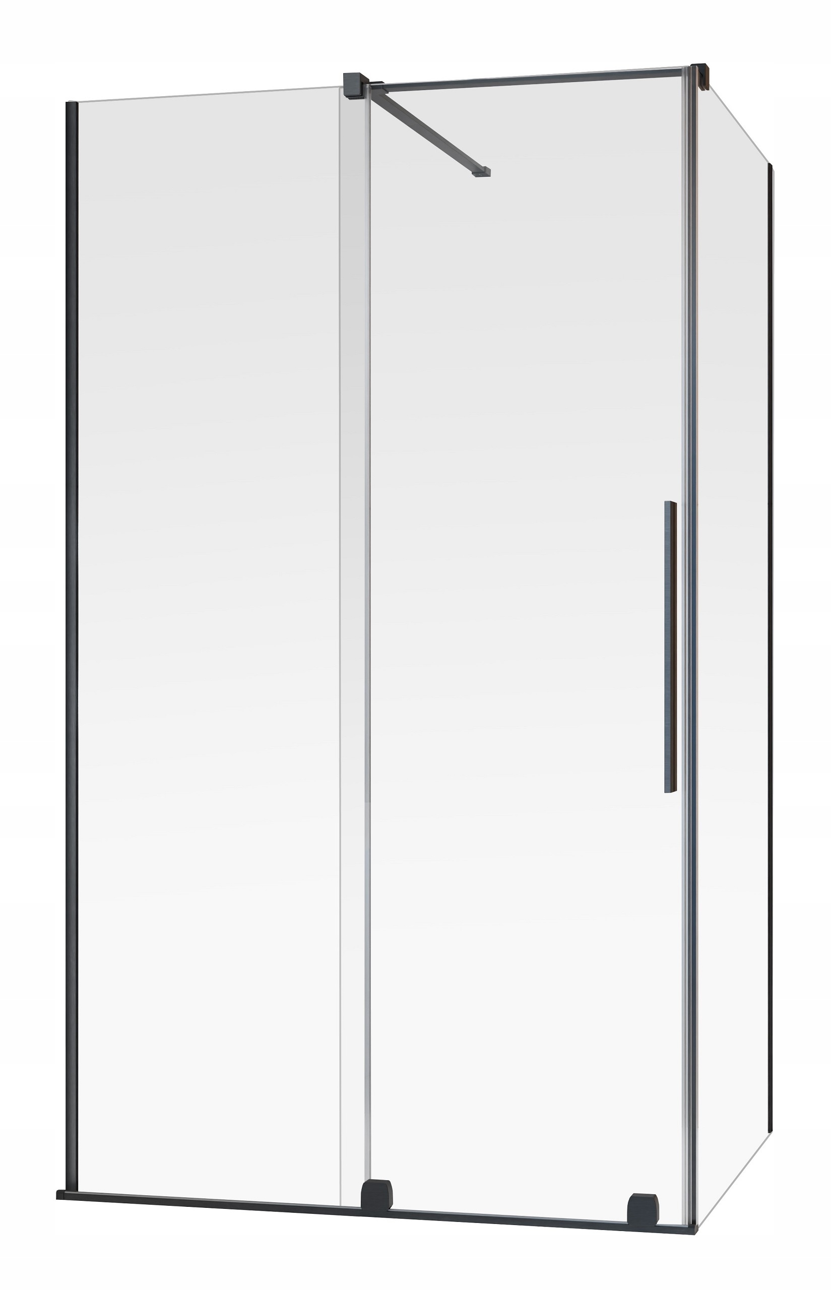 Kabina prysznicowa Furo GunMetal Kdj 120x100x200 Radaway