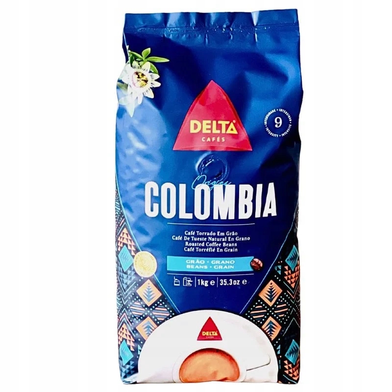 Kawa Delta palona ziarnista Arabika Colombia 1kg Kolumbia