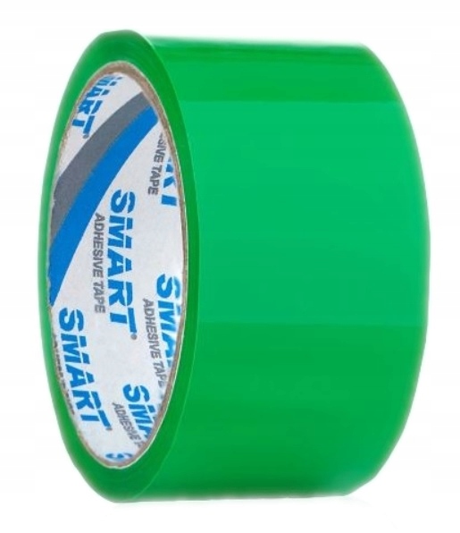 

Taśma Pakowa Klejąca Zielona Smart 48MM x 50M