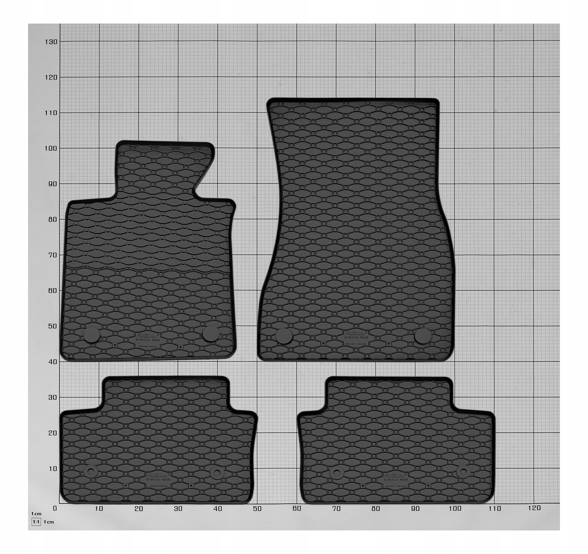 Dywaniki i mata do bagażnika do BMW i5 Sedan od 2024- Producent Rigum