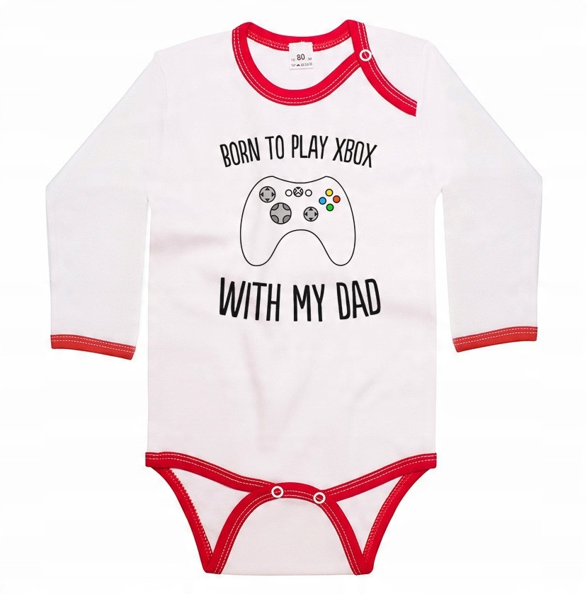 

Body dl rękaw Born To Play Xbox With My Dad 68