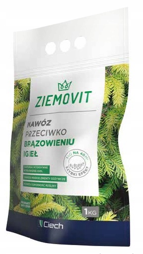 

Nawóz Przeciwko Brązowieniu Igieł granulat 1 kg
