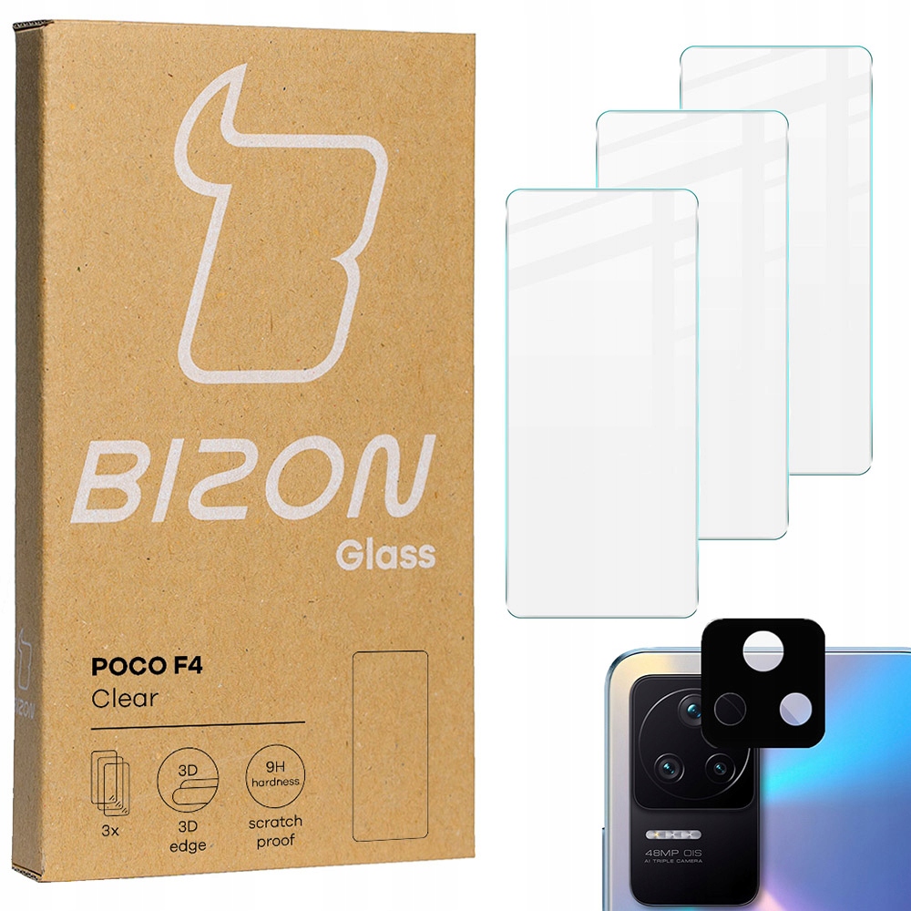 

Szkło hartowane Bizon Glass do Xiaomi Poco F4