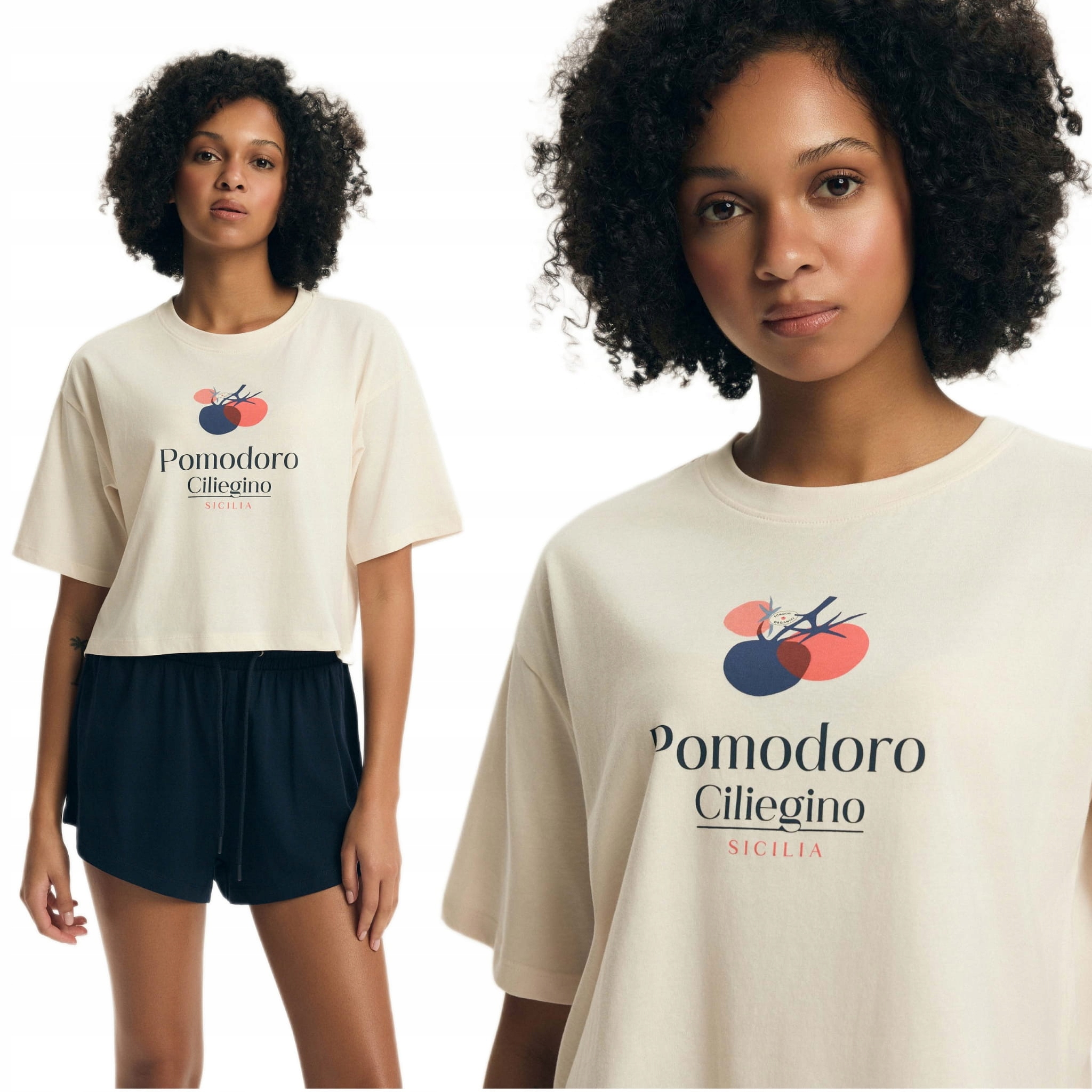 Piżama damska Henderson Dessie 59X bawełna 100% , wiązana w pasie , XL