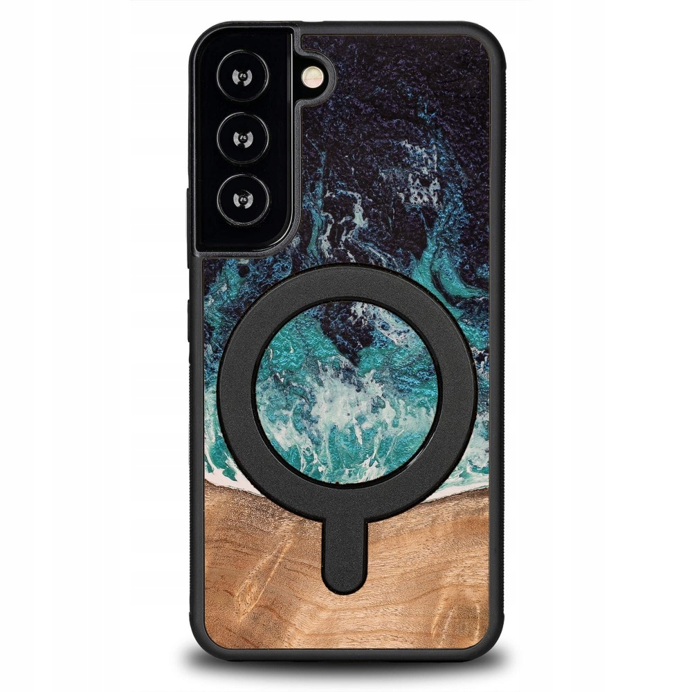 Etui Bewood Unique do Samsung Galaxy S22 Dream Island z MagSafe