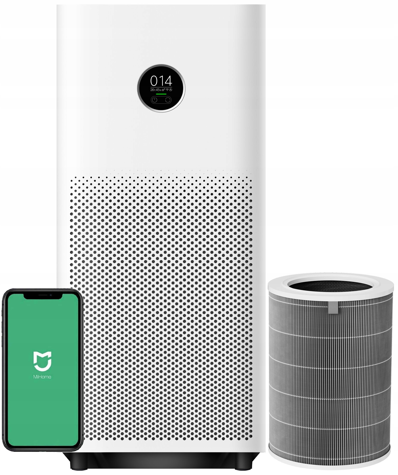 Xiaomi Air Purifier 4 Eu Čistička vzduchu s ionizátorem