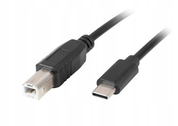 Lanber Kabel Usb-c-usb-b 2.0 3m ferryt ze smartfona Do Drukarki adapter