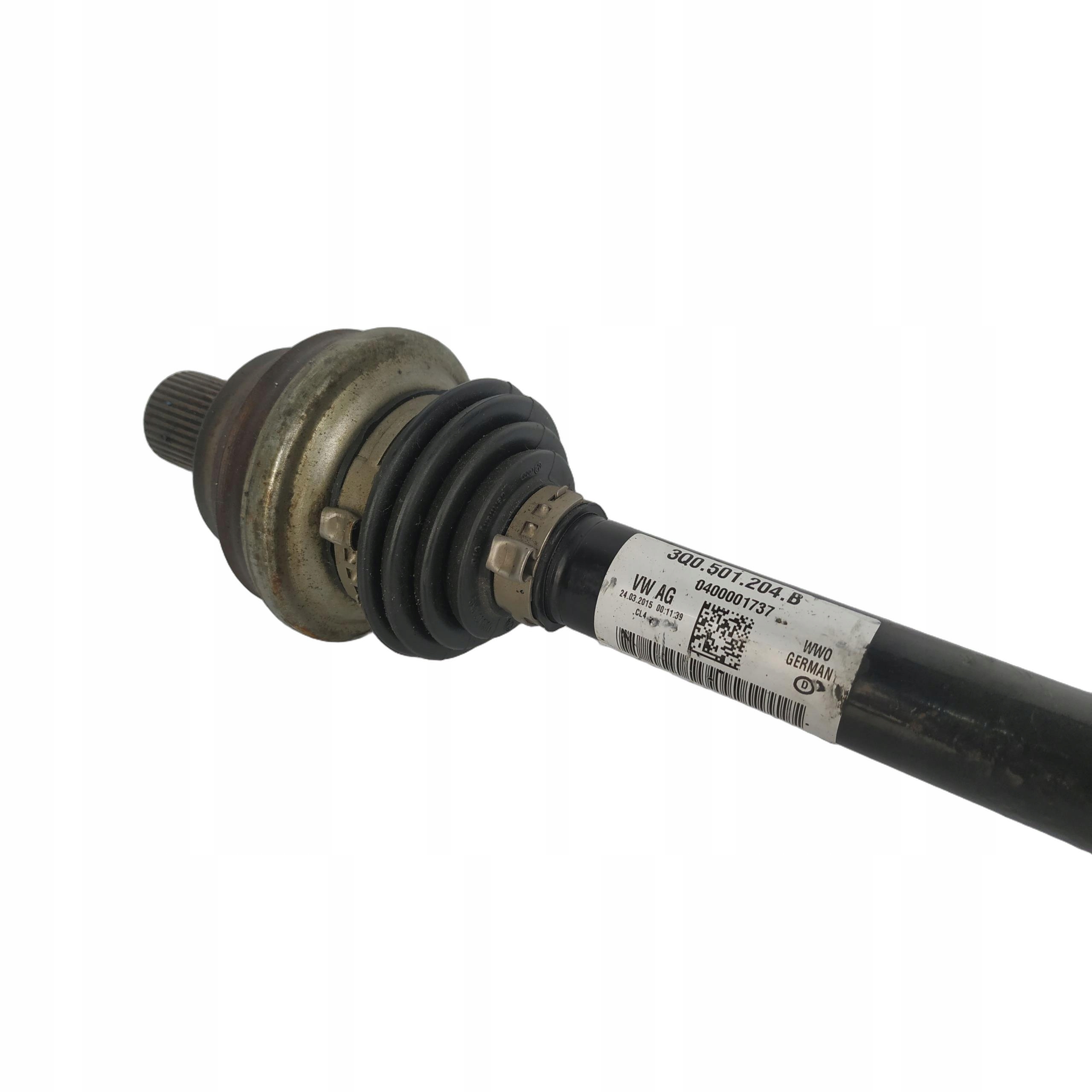 semi-axis rear part VW PASSAT B8 3Q0501204B