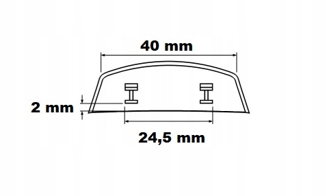 Zaślepka na odwodnienia ramy okna v4 brąz Kod producenta v4 brąz