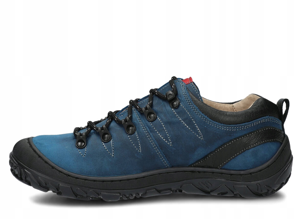 NAGABA 241 KOBALT - WYGODNE, SKÓRZANE, POLSKIE PÓŁBUTY TREKKINGOWE DAMSKIE Stan opakowania oryginalne