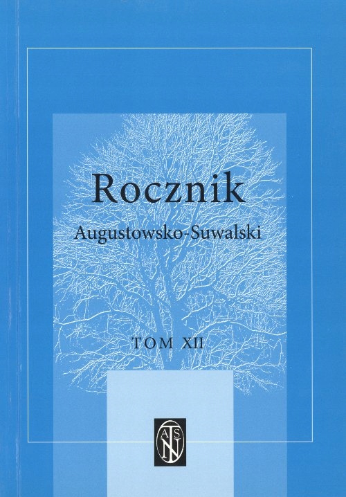Rocznik Augustowsko-Suwalski tom XII