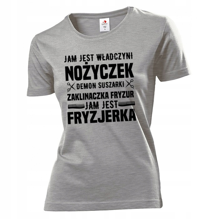 

Koszulka damska Jam jest Fryzjerka XXL