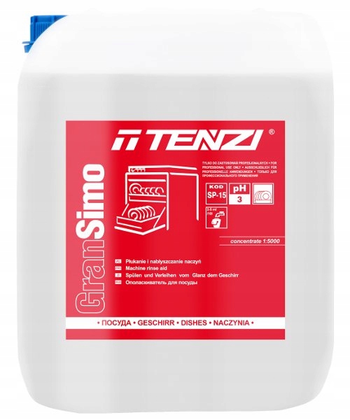 

Tenzi Gran Simo 10L. SP-15/010 Płyn Do Płukania I