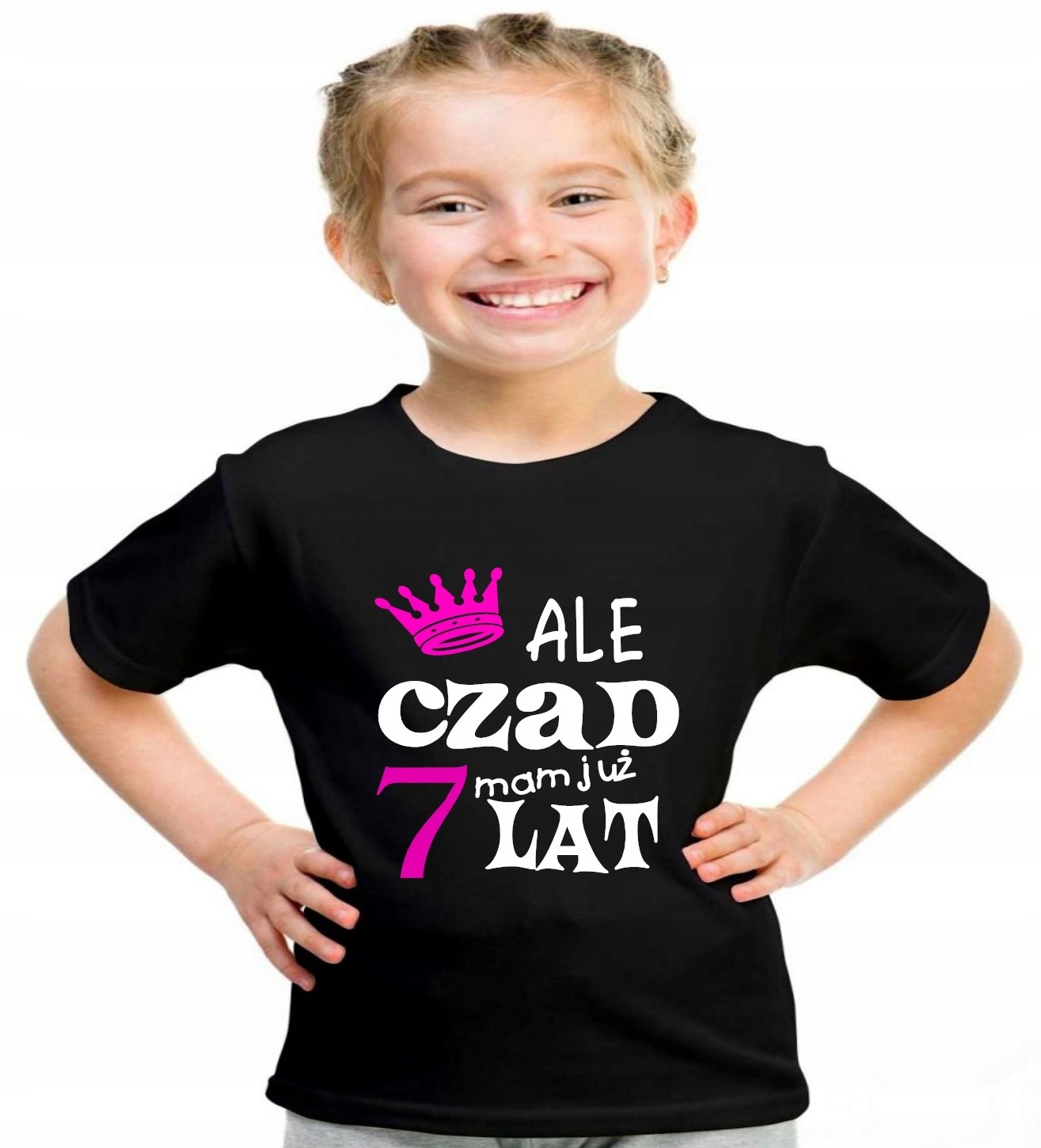 

Koszulka Urodzinowa Ale Czad mam już 7 Lat