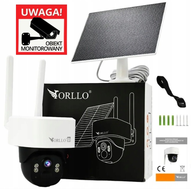 Kamera Orllo TZ1 Ultra 4MP 4G Lte Sim obrót 355° zewnętrzna