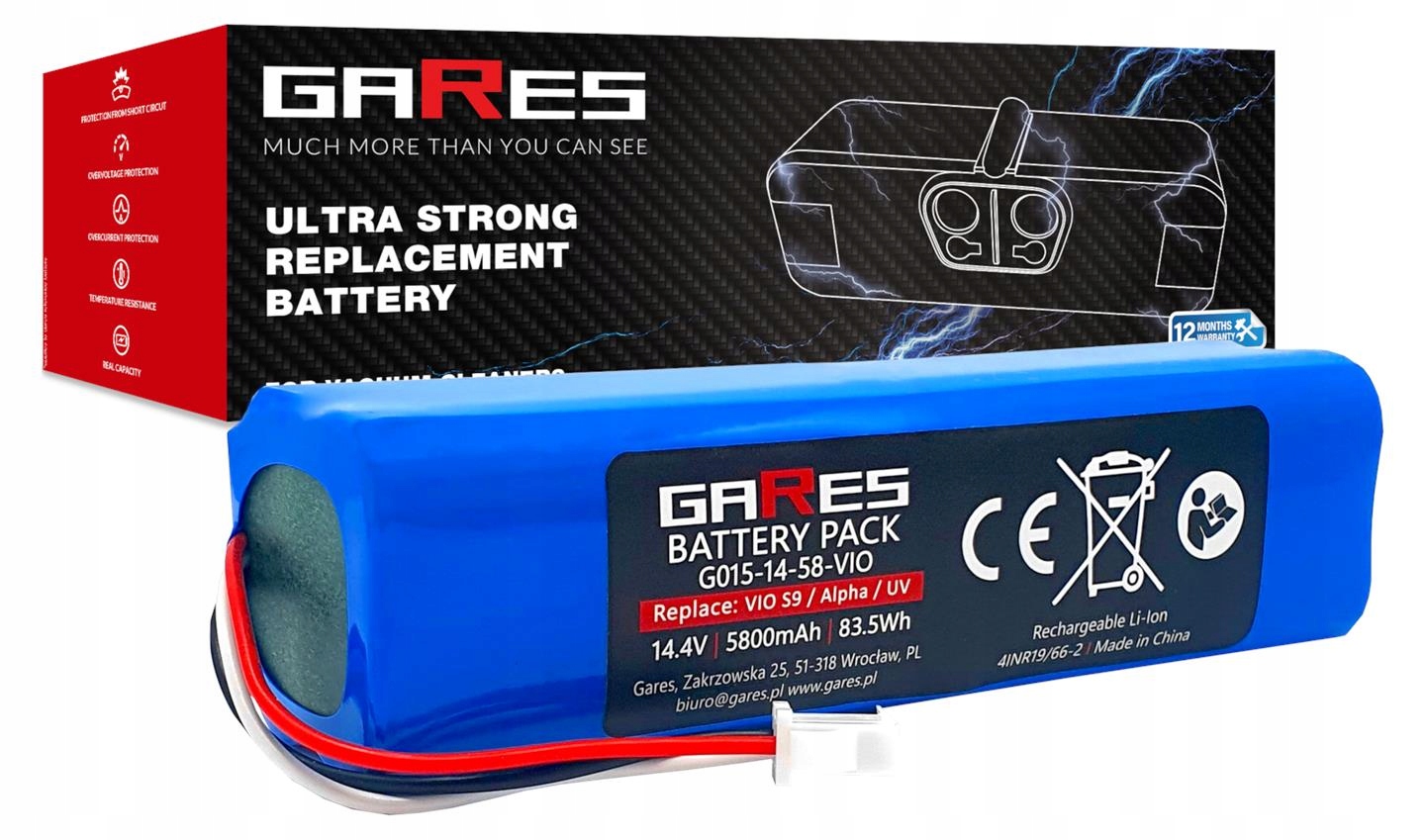 Baterie Akumulátor pro Proscenic M7 Pro M8 Pro 14,4V 5,8Ah