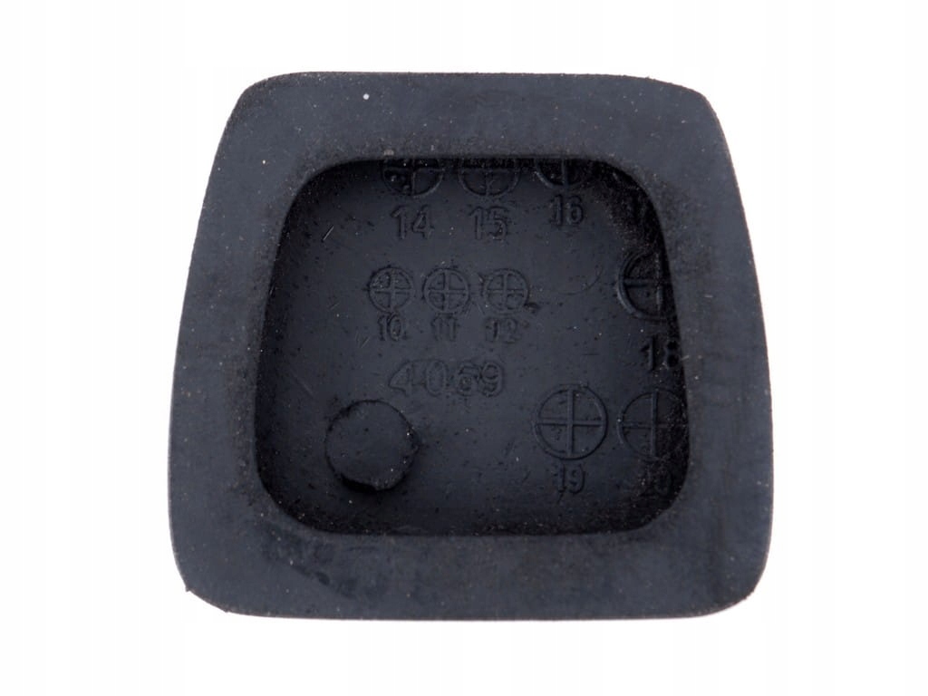 GUMA NAKŁADKA PEDAŁU SPRZĘGŁA PEUGEOT 206 98-09 r. Producent części Inny