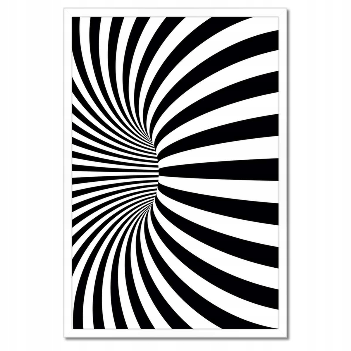 Plakáty v rámu 40x60 Abstrackja černobílá