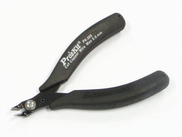 Precyzyjne szczypce obcinaczki boczne 120mm 1PK-209 Proskit