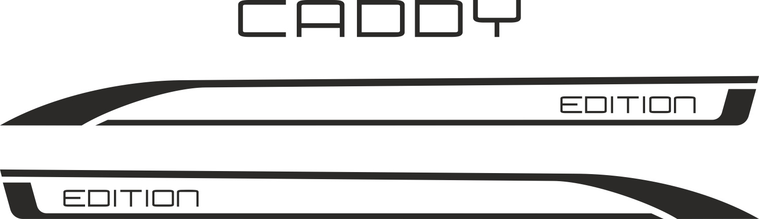 Samolepky na Vw Caddy Edition – nová vysoká kvalita