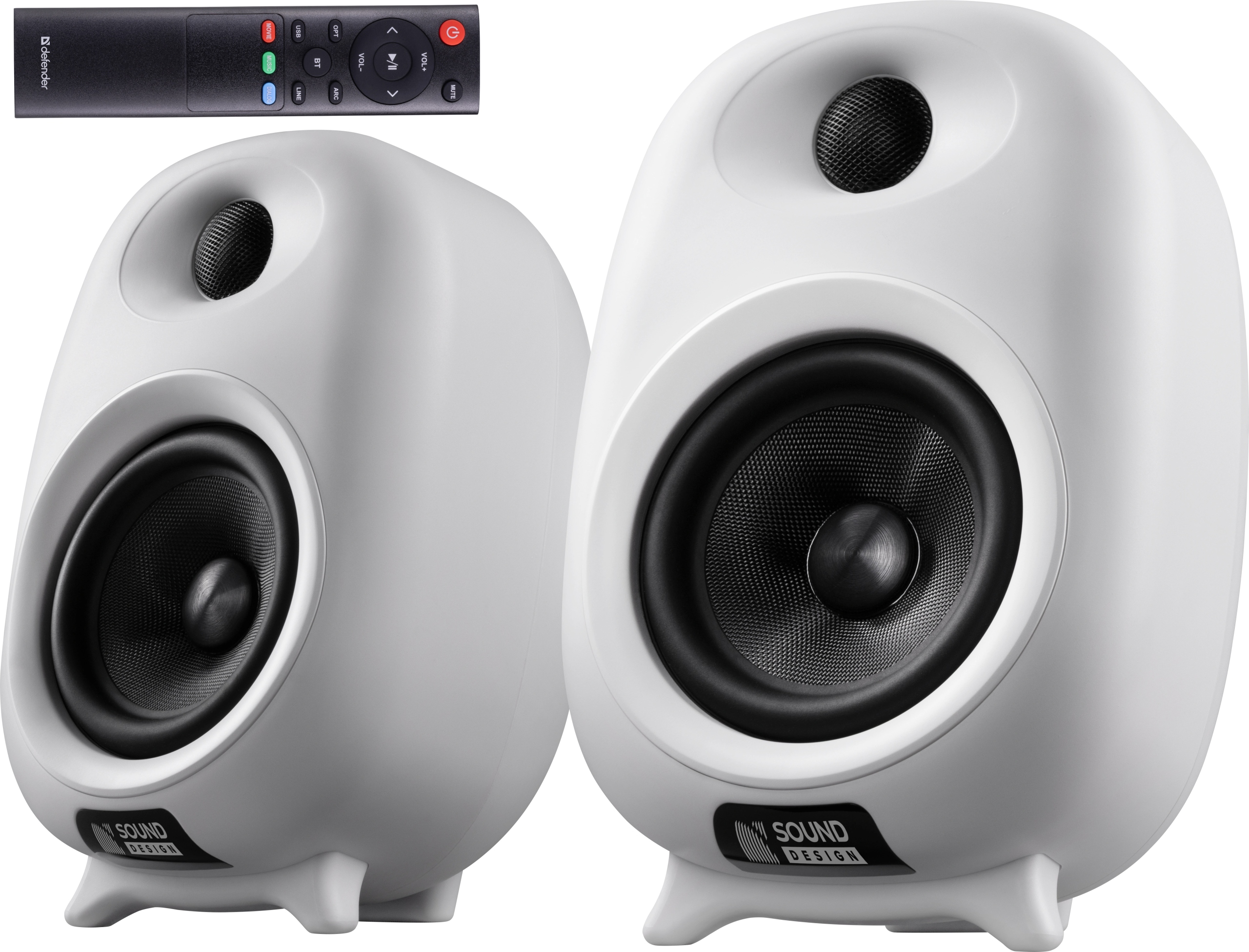 Aktivní reproduktory Defender Melis 2.0 Bluetooth pro počítačovou televizi