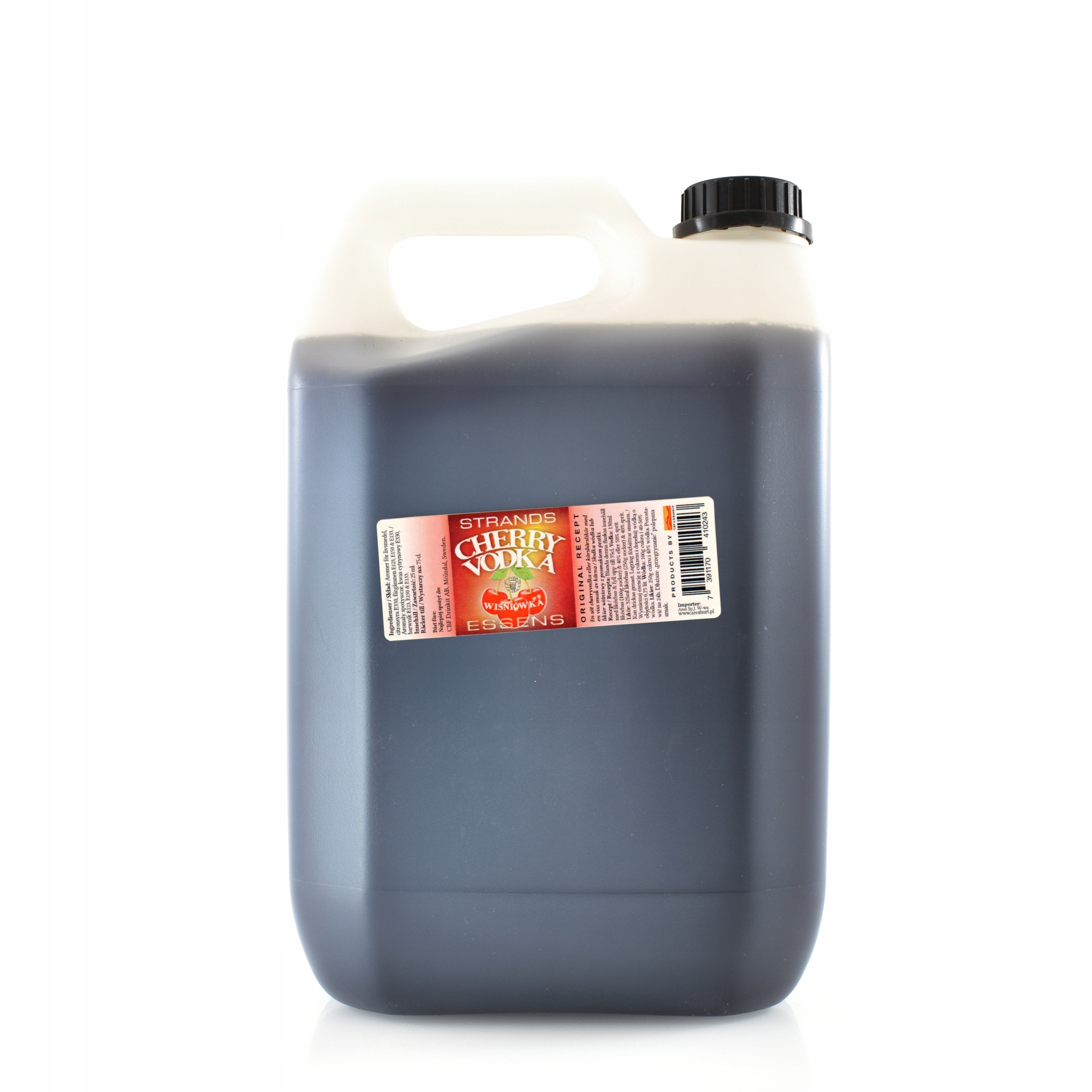 Zaprawka Strands Cherry Vodka esencja Wiśniówka 5L./ na 150L.